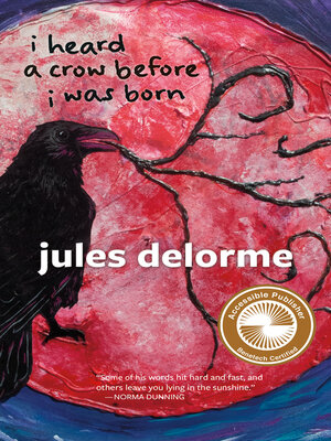 cover image of i heard a crow before i was born